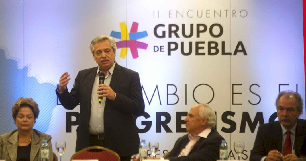 el-grupo-de-puebla-salio-a-cuestionar-a-javier-milei:-«que-se-ocupe-de-lo-que-le-corresponde-institucionalmente»