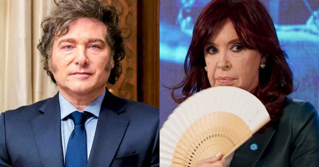 una-nueva-encuesta-enfrento-a-cristina-kirchner-con-javier-milei-y-hubo-paliza:-22-a-2