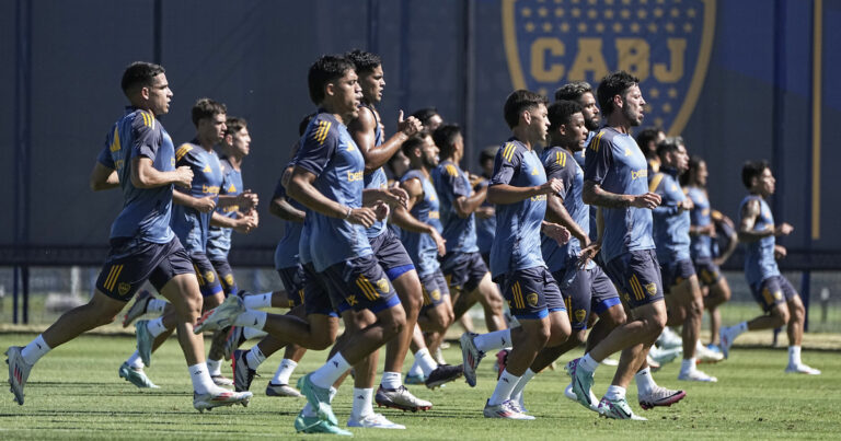 La sorpresa de la práctica de Boca: dos profesionales relegados hicieron fútbol con los juveniles