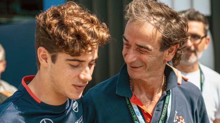 El padre de Franco Colapinto explicó cómo se encuentra su hijo a horas del Gran Premio de China