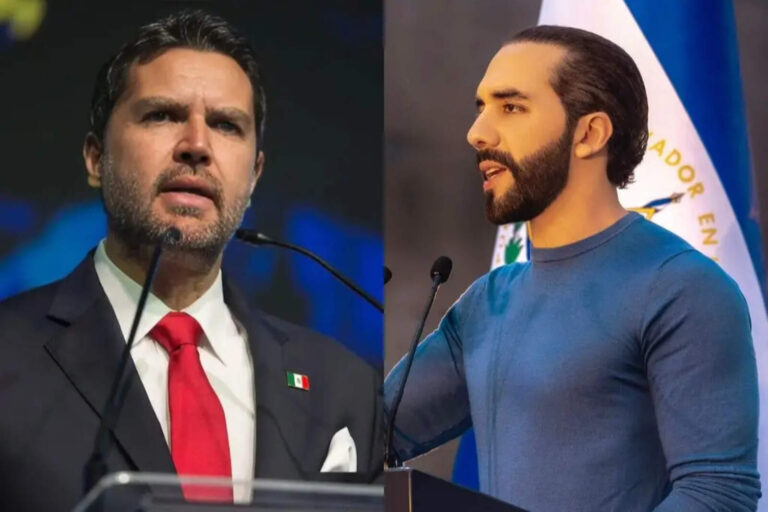 Verástegui respaldó a Bukele tras criticar al gobierno Claudia Sheinbaum por el crimen