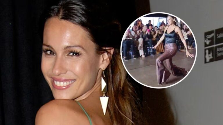 Video: Pampita se cayó en plena pasarela y dejó una profunda reflexión