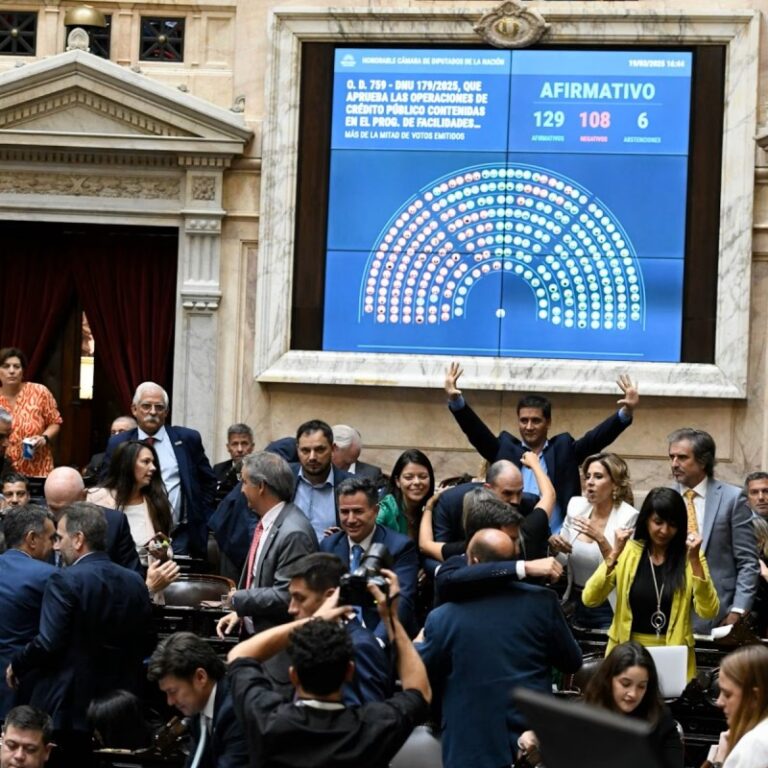 En una sesión caliente, Diputados le habilitó a Milei un nuevo préstamo con el FMI