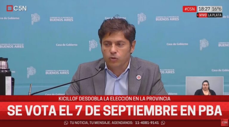 Kicillof desdobló las elecciones. El PJ en su internismo sin fin, con una crisis social al rojo