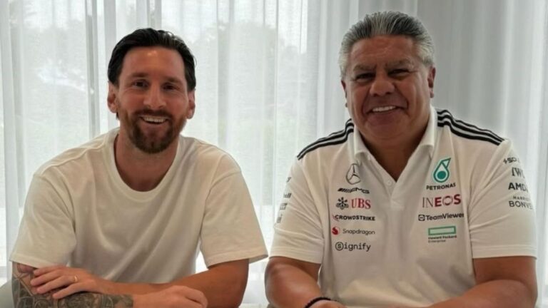 El reencuentro de Chiqui Tapia con Lionel Messi en Miami: «Se te extrañaba, 10»
