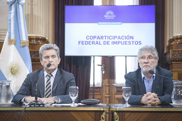 Constituyeron la comisión de Coparticipación Federal