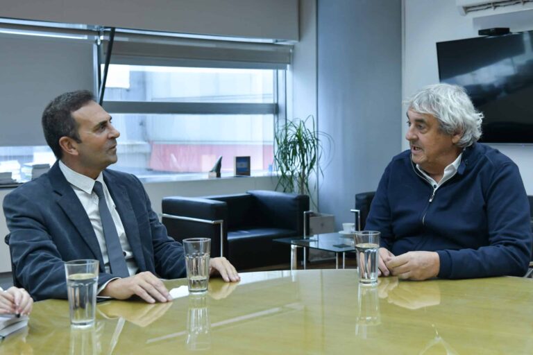 El Secretario de Trabajo recibió al titular de la UDA