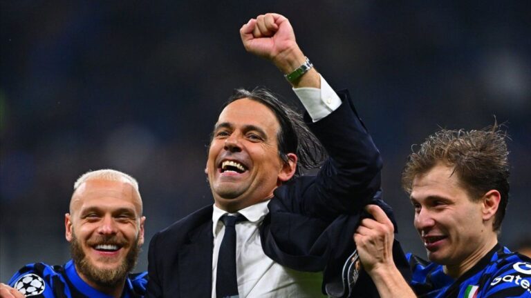 El 11 de Simone Inzaghi para que Inter se mida con PSG en la final de la Champions League