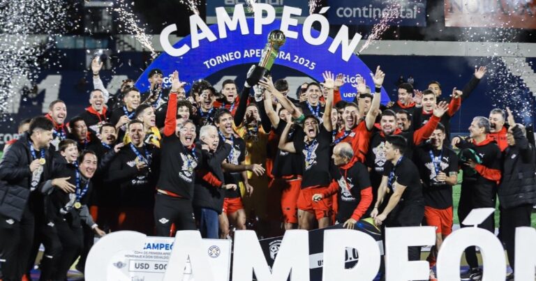 Libertad campeón de Paraguay con Tacuara Cardozo y técnico argentino