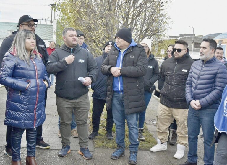 ATE realizó una protesta ante el Ministerio de Trabajo