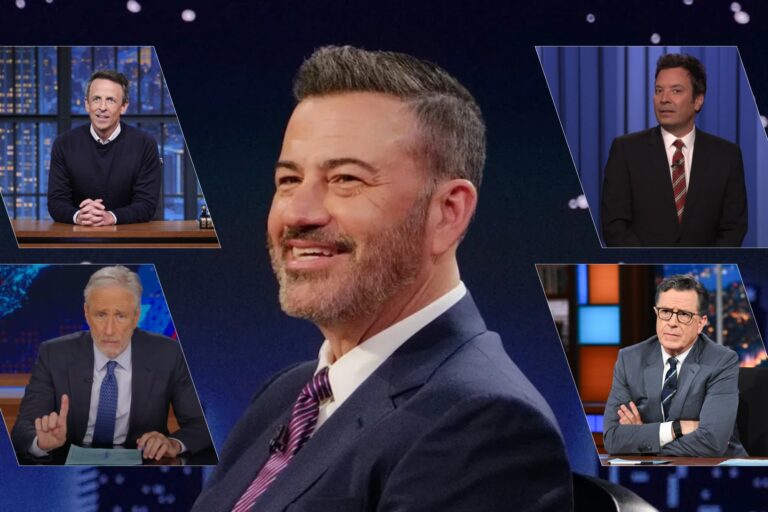 Conductores de televisión de Estados Unidos se solidarizaron con Jimmy Kimmel tras la suspensión de su programa