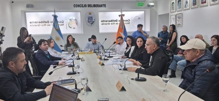 Reunión de comisión del Concejo Río Grande