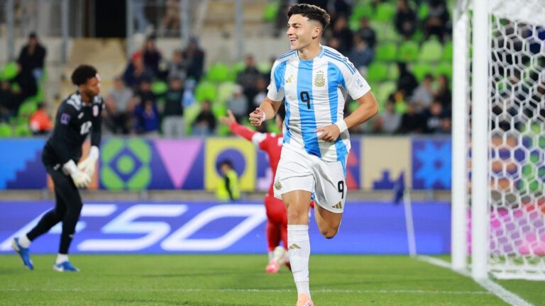 Argentina Sub 20 debutó con un triunfo 3-1 sobre Cuba en el Mundial de Chile y arrancó con ilusión