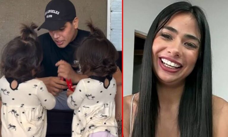 Video: Daniela Celis mostró a Thiago Medina recuperándose de su accidente junto a sus hijas