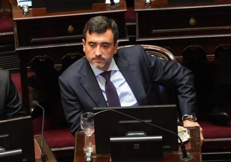 Los senadores de LLA defendieron el presupuesto