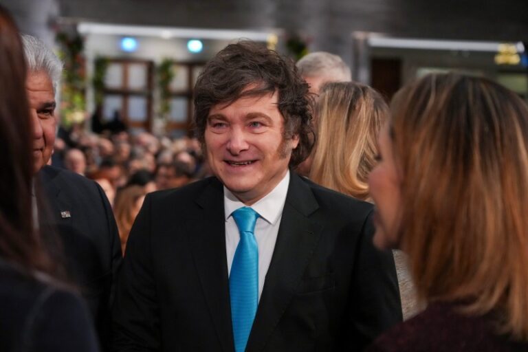 Milei le pidió a Trump que ponga a Edmundo González como presidente de Venezuela