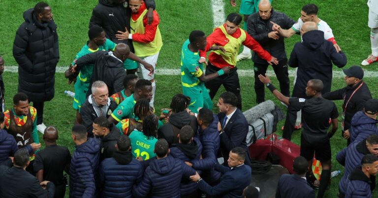 Gianni Infantino calificó de «inaceptable» el caos en la final de la Copa Africana de Naciones que Senegal le ganó a Marruecos