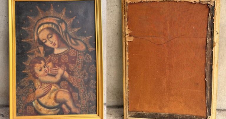 La PSA secuestró un cuadro de la «Virgen de la Leche» en Santiago del Estero e investigan si fue adquirida de forma ilegal
