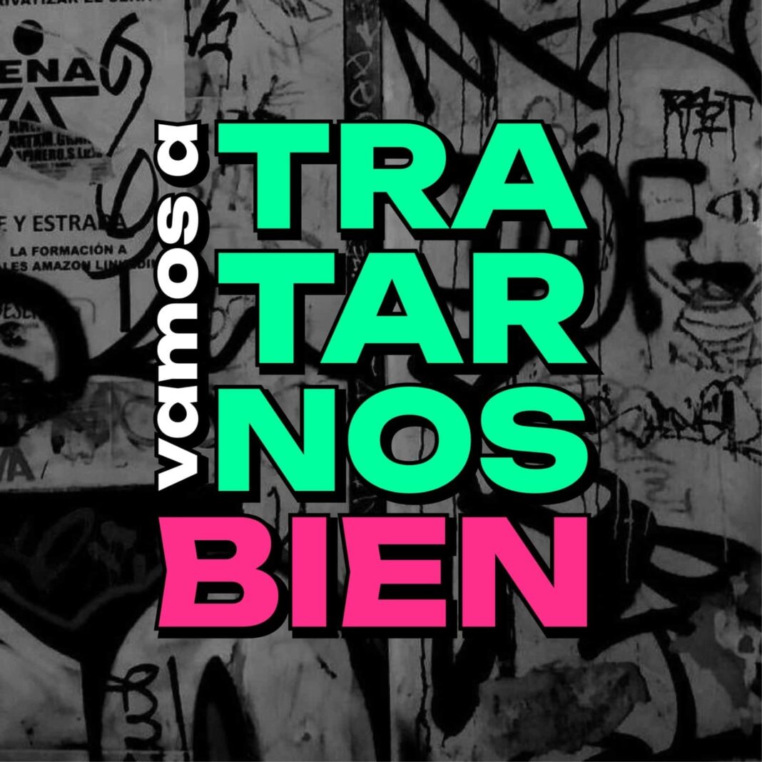 Estudiantes participando en taller de teatro sobre prevención del bullying en Tierra del Fuego