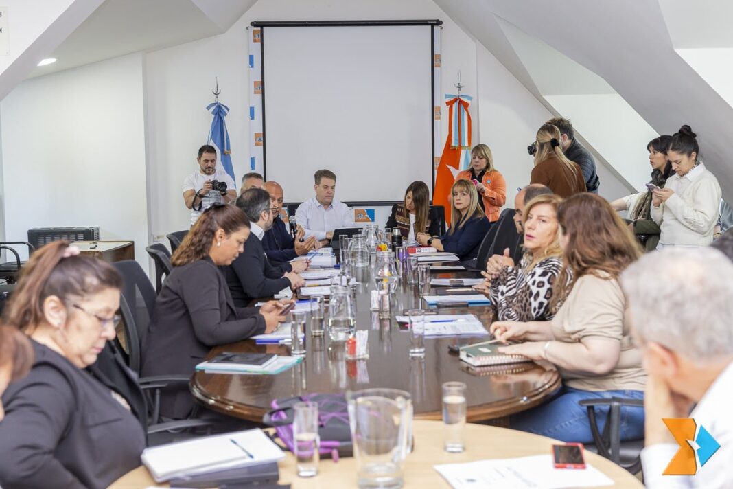 Sesión de comisiones legislativas en Tierra del Fuego