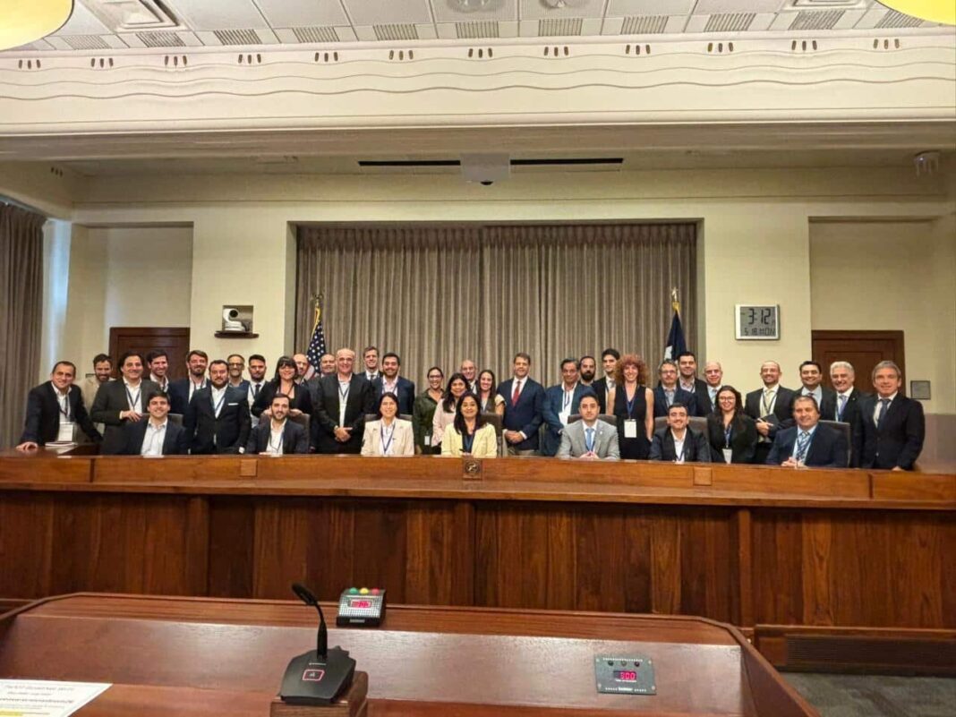 Senador Agustín Coto en misión institucional en Estados Unidos