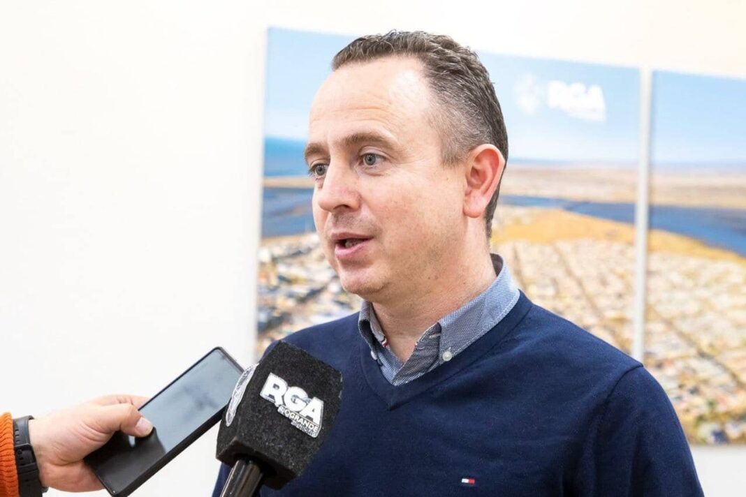 Gastón Díaz, jefe de Gabinete de Río Grande, en declaraciones radiales